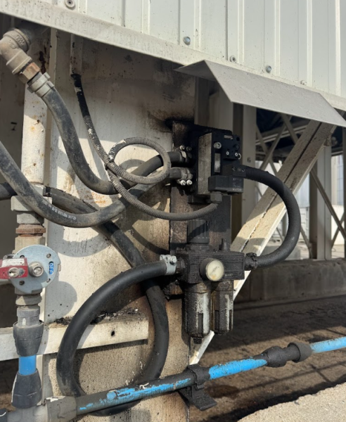 nettoyage cryogénique centrale à bitume avant/après