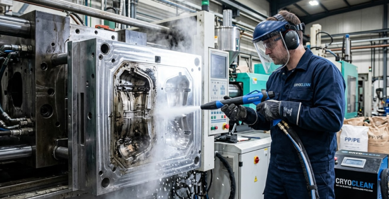 nettoyage cryogénique moule injection