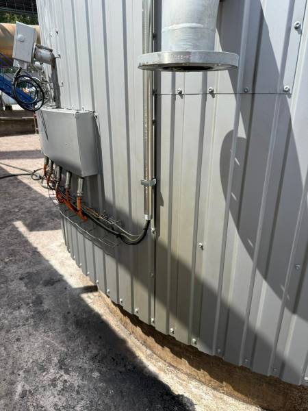 nettoyage centrale à goudron avant/après - la cryogénie au service de l'industrie